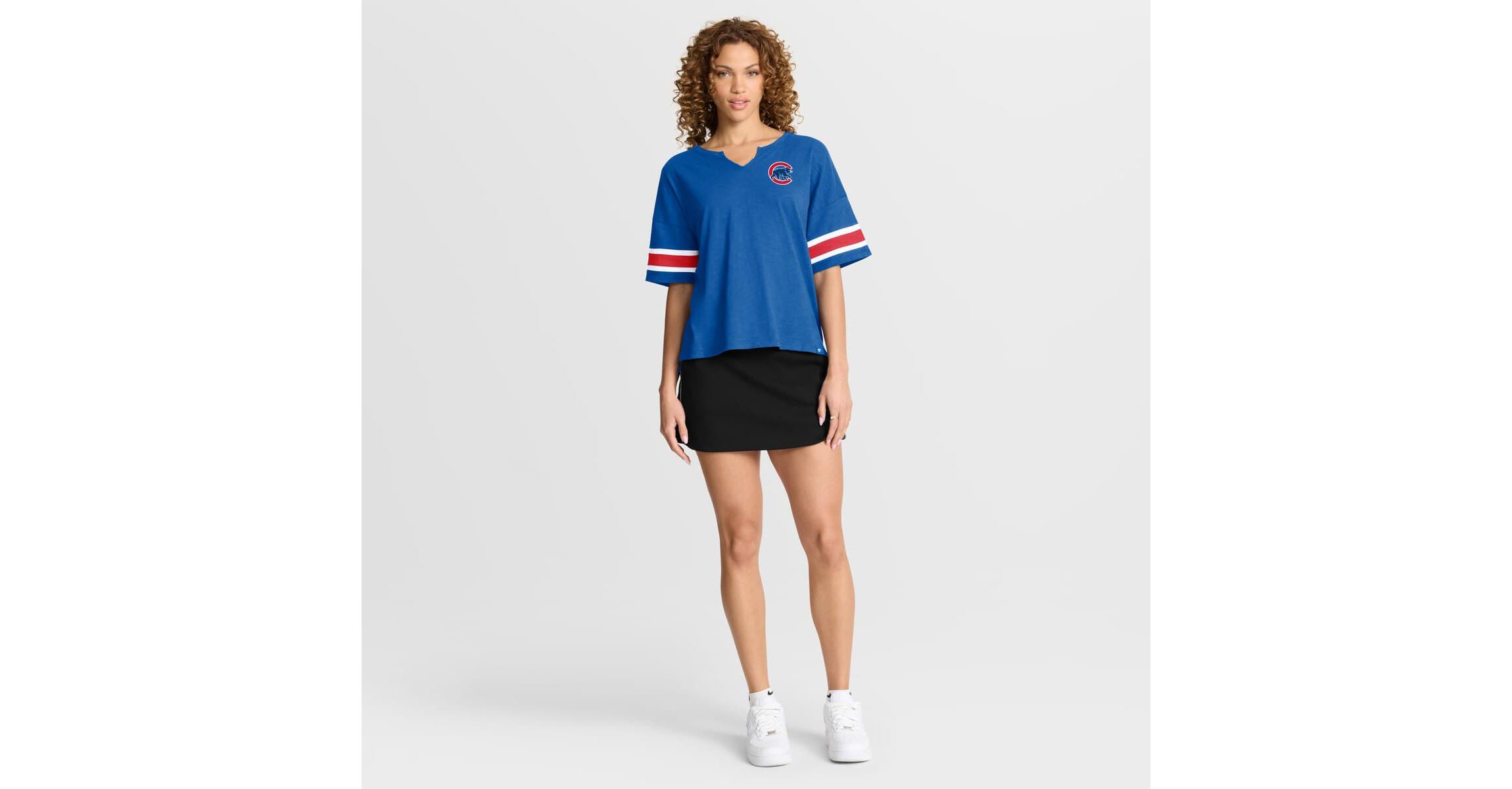 MLB Fanatics Chicago Cubs Curl Route T-Shirt