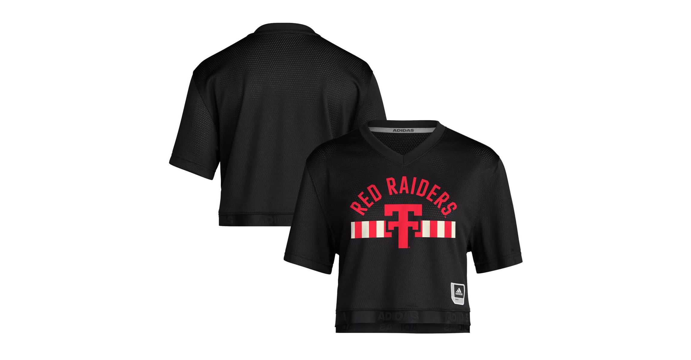Texas Tech Red Raiders NCAA Texas Tech Raiders Throwback Cropped T-Shirt