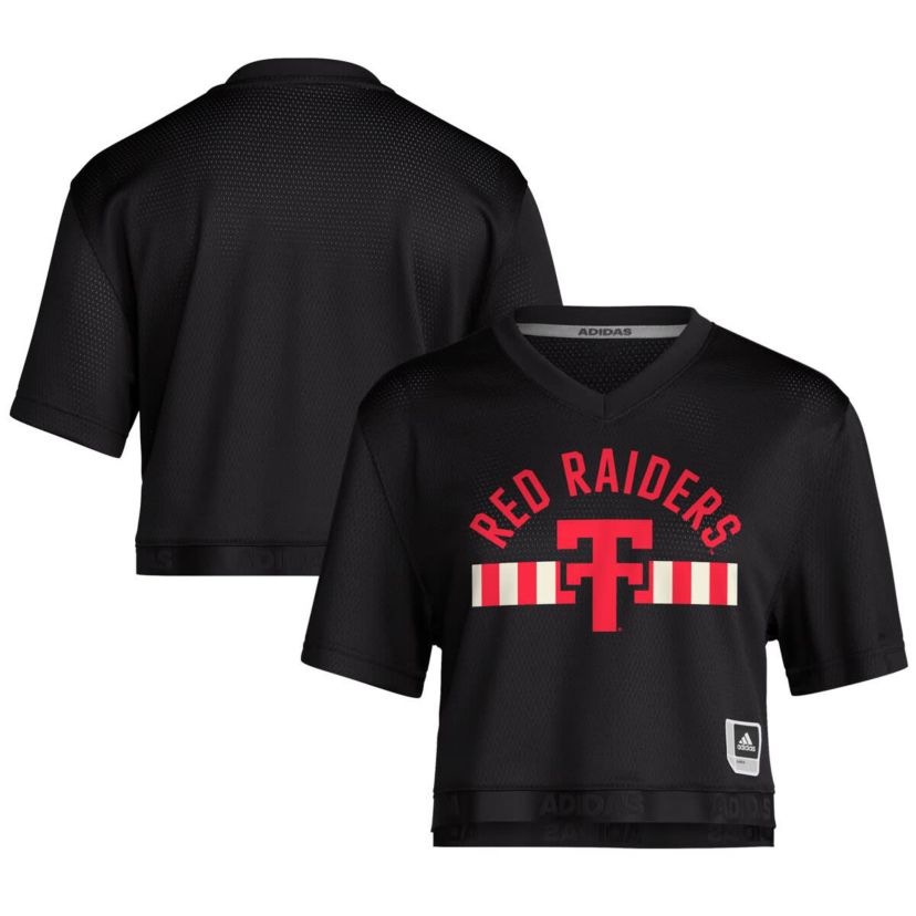 Texas Tech Red Raiders NCAA Texas Tech Raiders Throwback Cropped T-Shirt
