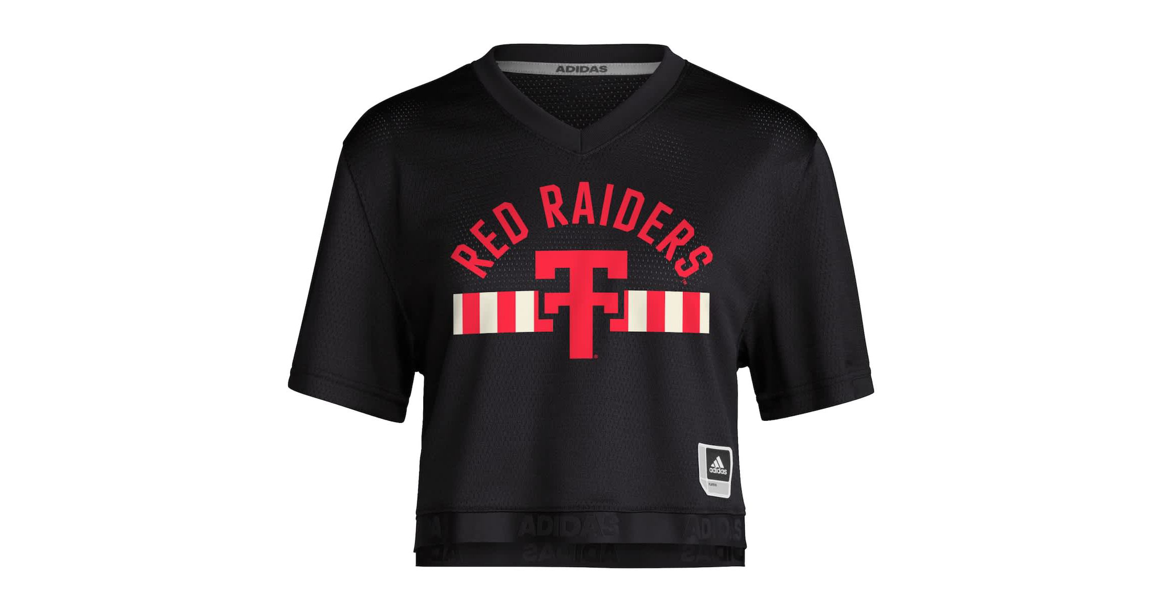 Texas Tech Red Raiders NCAA Texas Tech Raiders Throwback Cropped T-Shirt