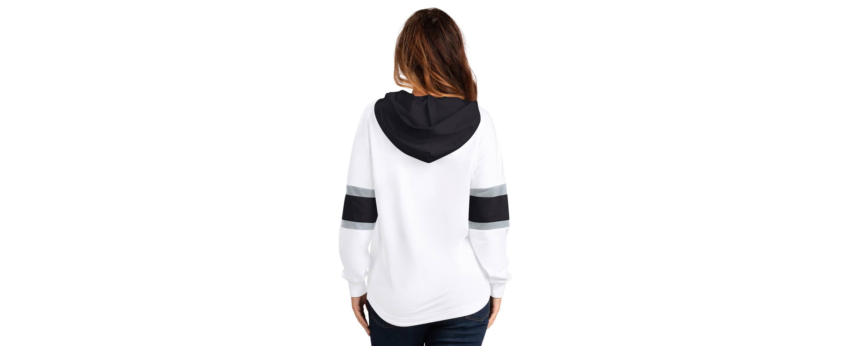 NHL Los Angeles Kings Goal Zone Long Sleeve Lace-Up Hoodie T-Shirt