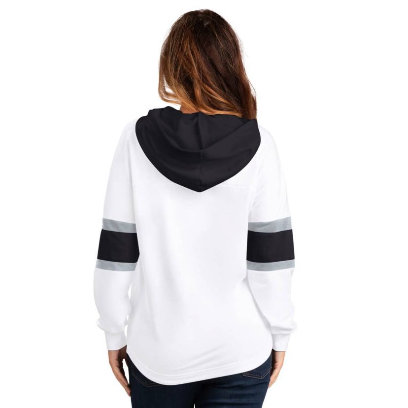 NHL Los Angeles Kings Goal Zone Long Sleeve Lace-Up Hoodie T-Shirt