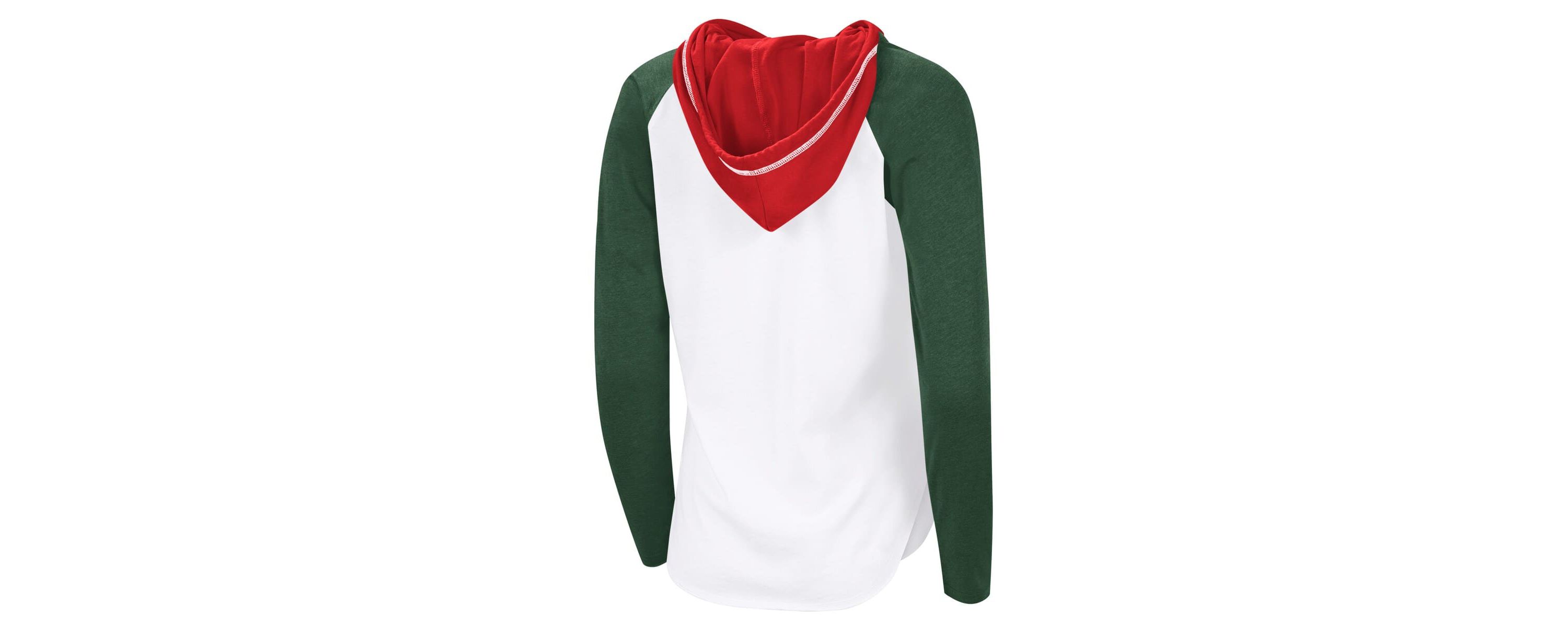 NHL Minnesota Wild VIP Raglan Long Sleeve Hoodie T-Shirt