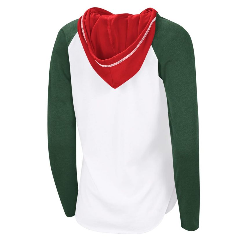 NHL Minnesota Wild VIP Raglan Long Sleeve Hoodie T-Shirt