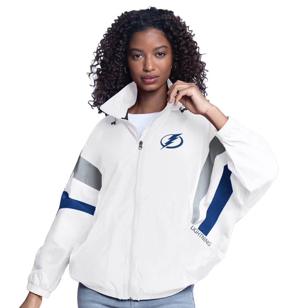 NHL Tampa Bay Lightning Game News Oversized Full-Zip Hoodie Jacket