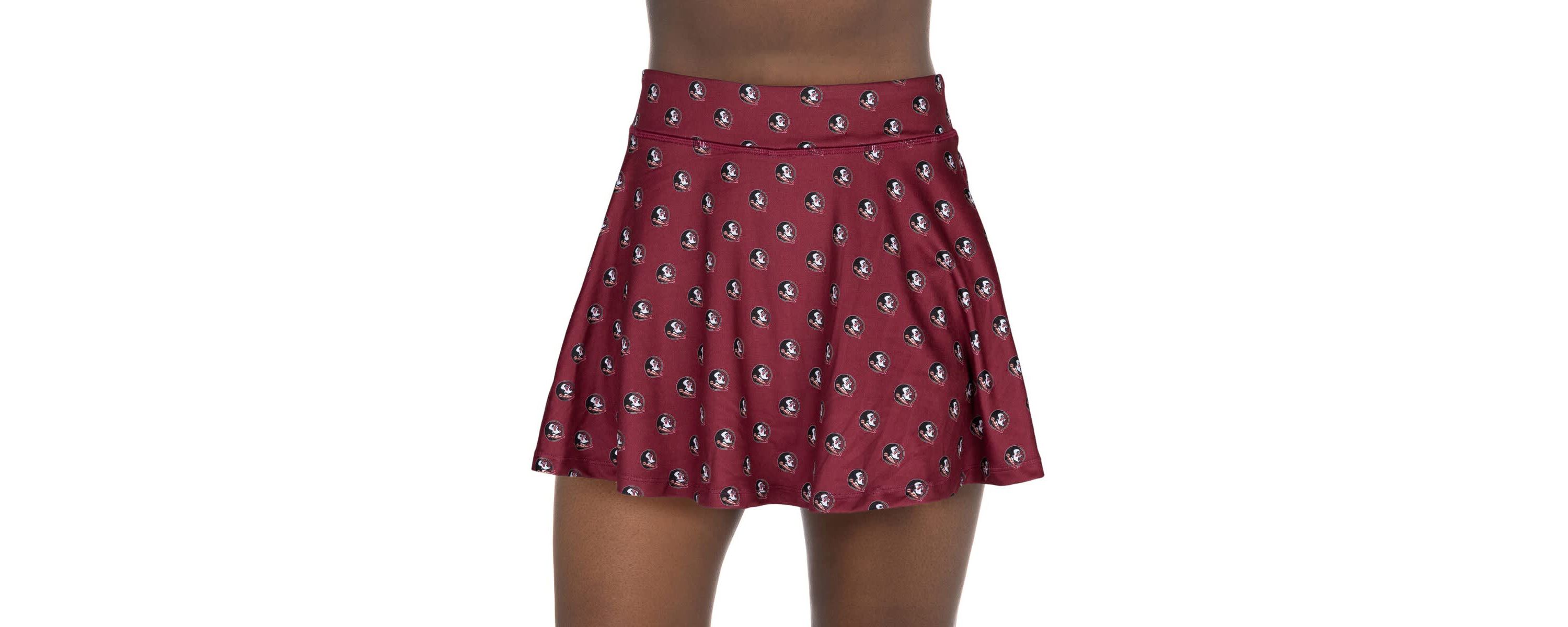 NCAA Florida State Seminoles All-Over Print Flowy Skort