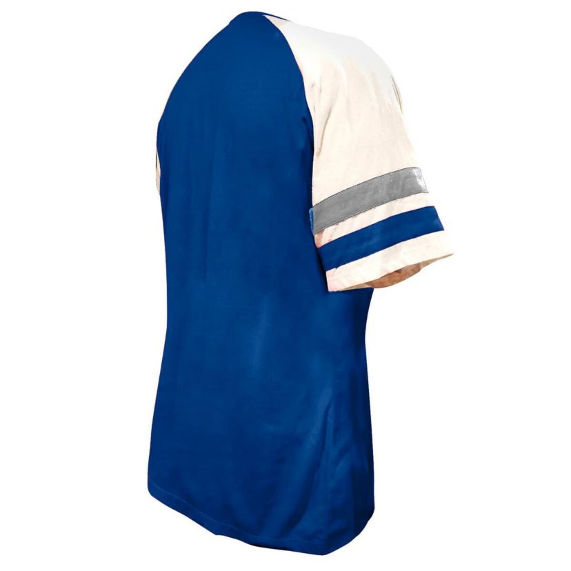 MLB Los Angeles Dodgers Arched Notch Neck T-Shirt