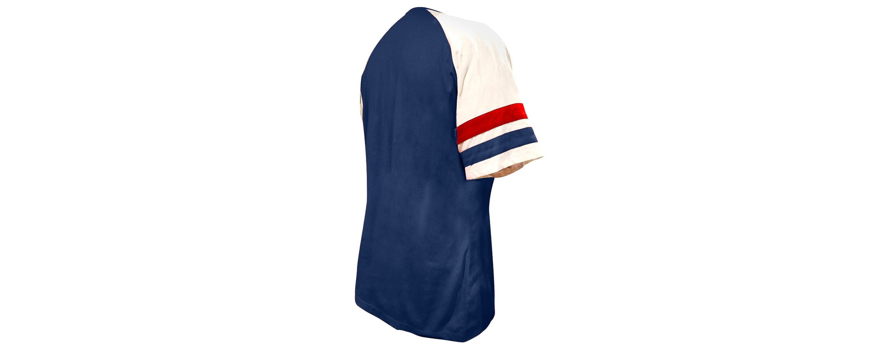 MLB Atlanta Braves Arched Notch Neck T-Shirt