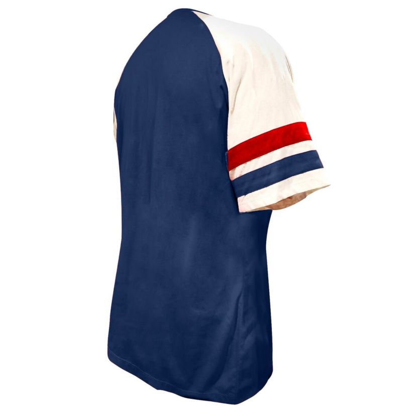 MLB Atlanta Braves Arched Notch Neck T-Shirt