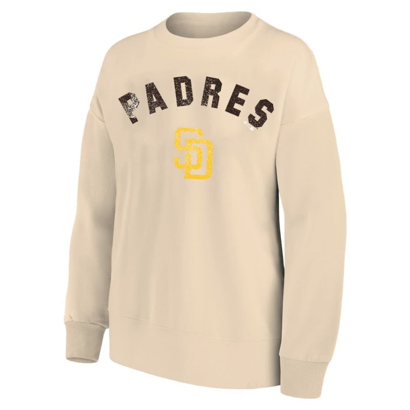 MLB San Diego Padres Plus Size French Terry Pullover Sweatshirt