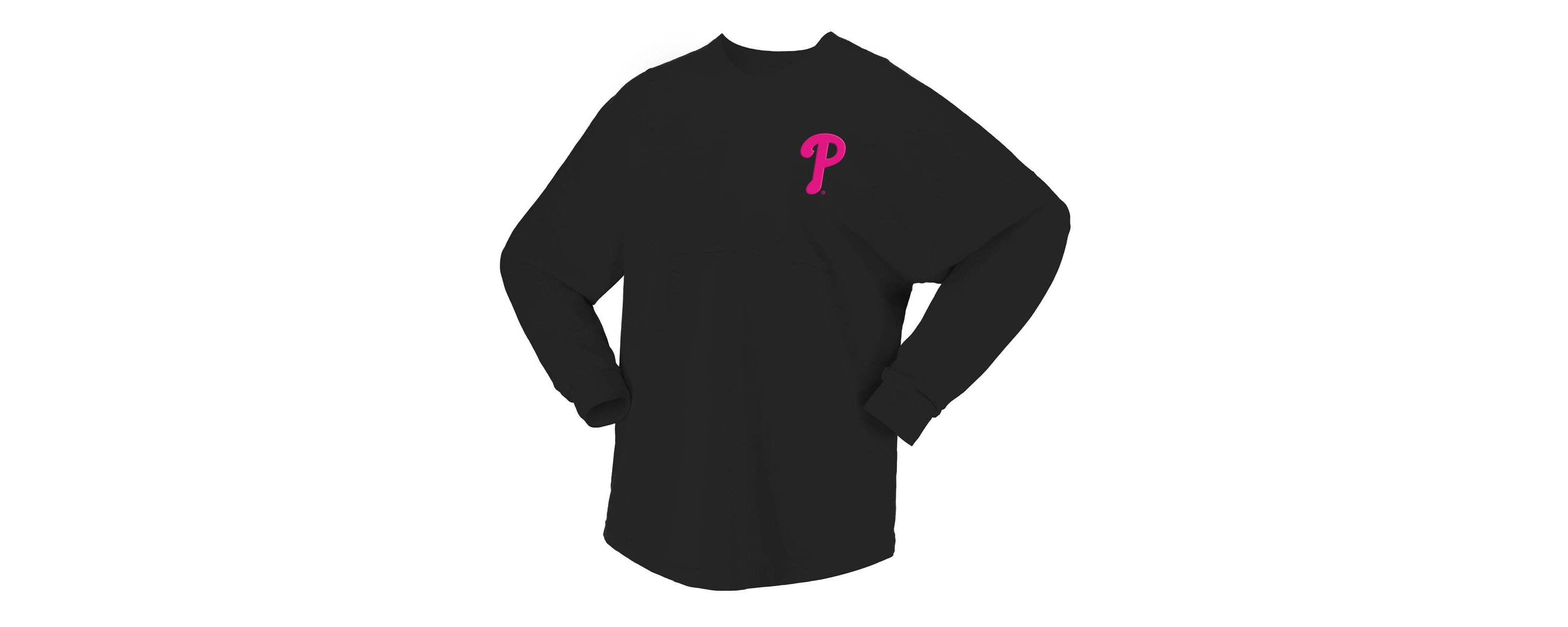 MLB Fanatics Philadelphia Phillies Neon Jersey Long Sleeve T-Shirt