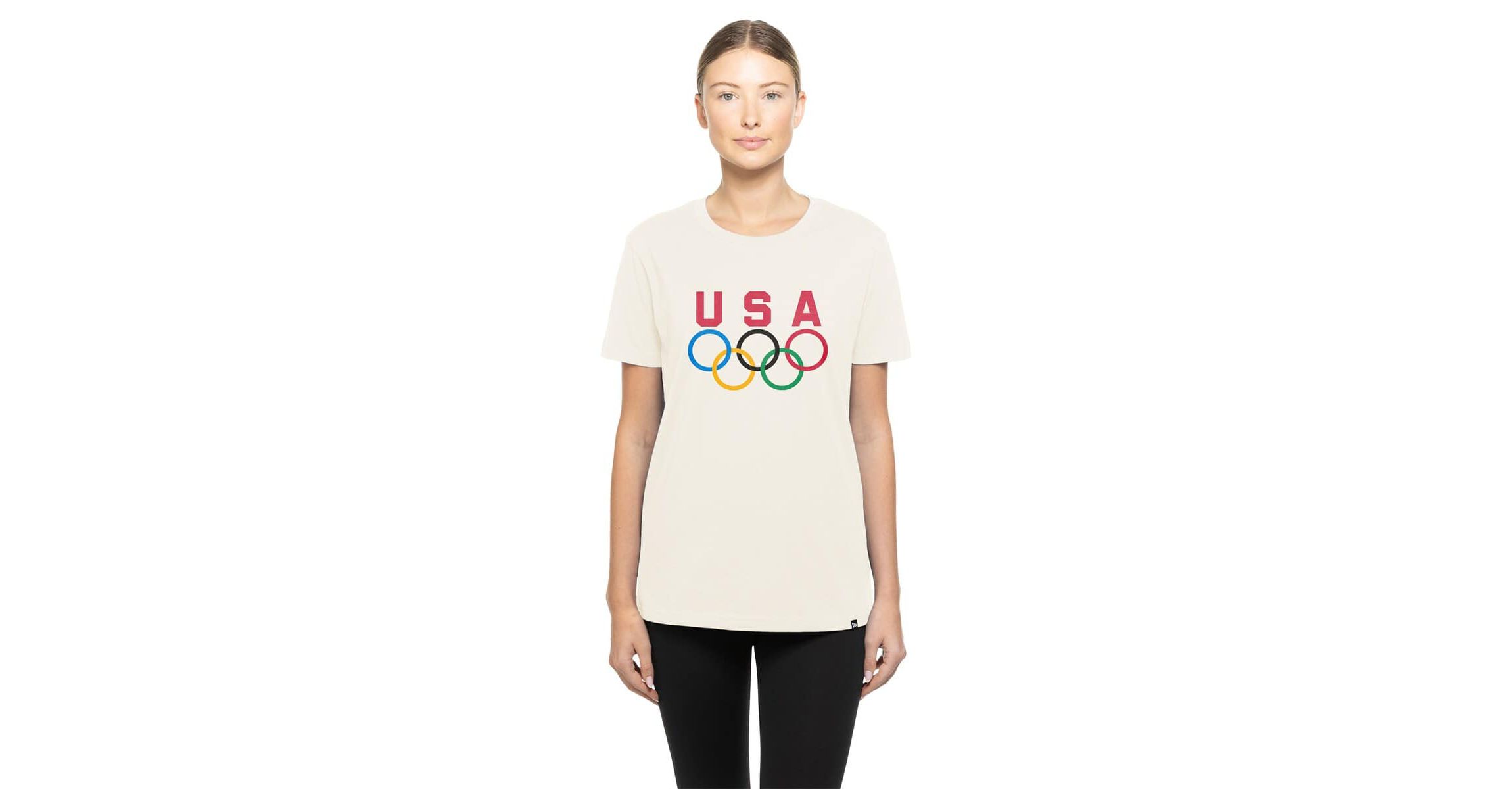 Olympics Team USA Five Rings Chrome T-Shirt