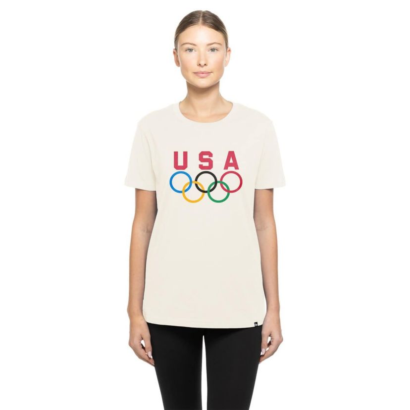 Olympics Team USA Five Rings Chrome T-Shirt