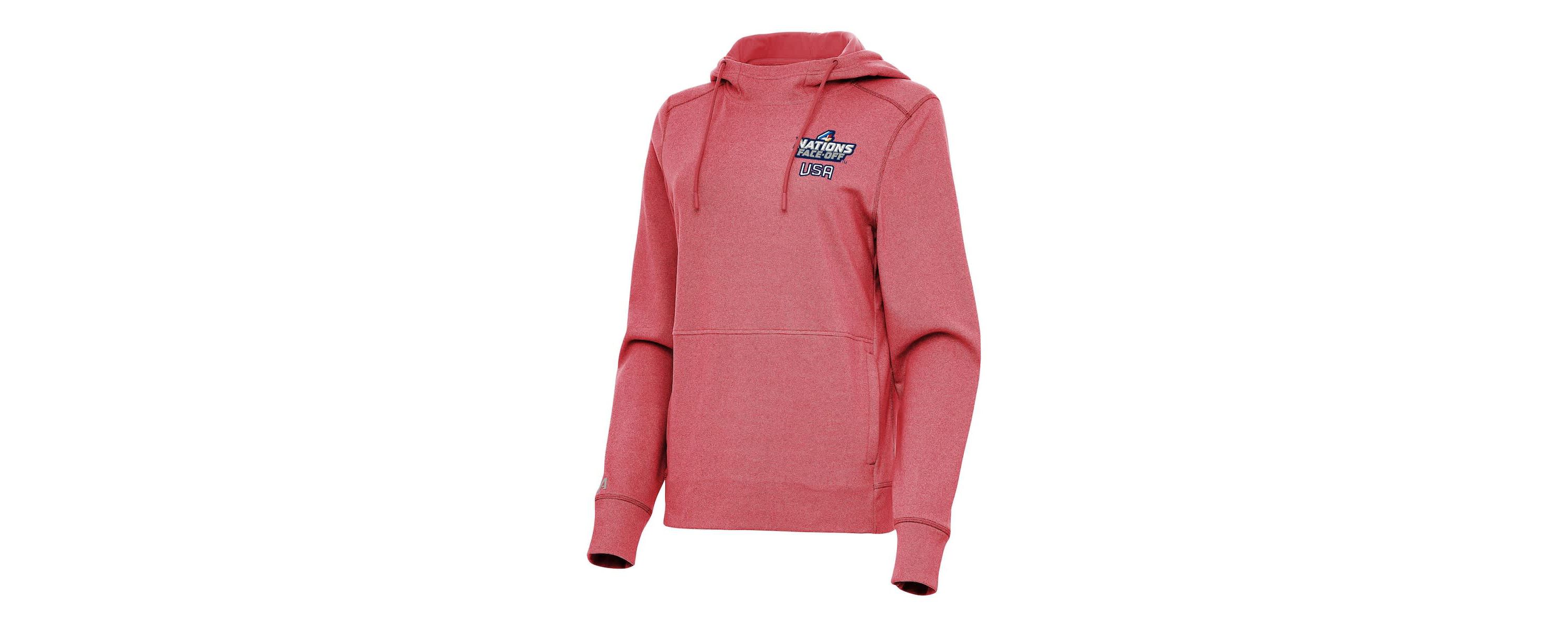 NHL 4 Nations Face-Off USA Hockey 2025 4 Nations Face Off Pullover Hoodie