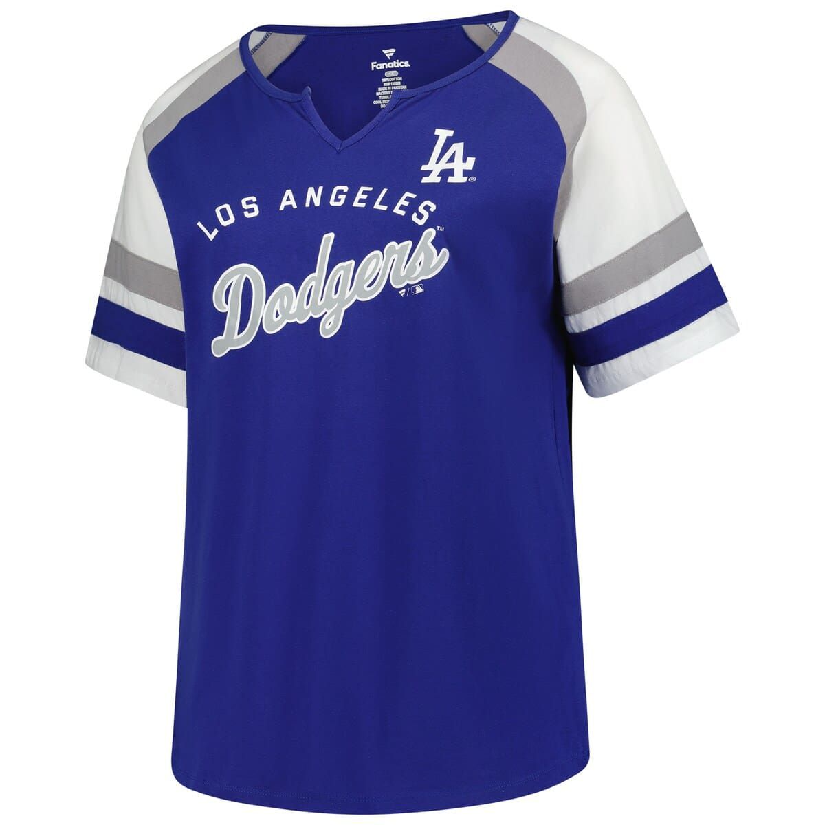 MLB Shohei Ohtani Los Angeles Dodgers Plus Size Name & Number Raglan T-Shirt