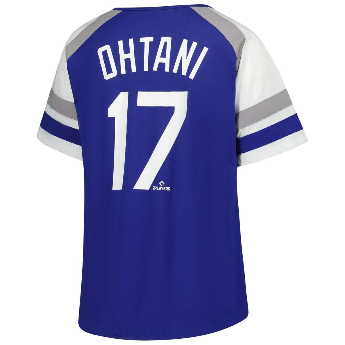 MLB Shohei Ohtani Los Angeles Dodgers Plus Size Name & Number Raglan T-Shirt