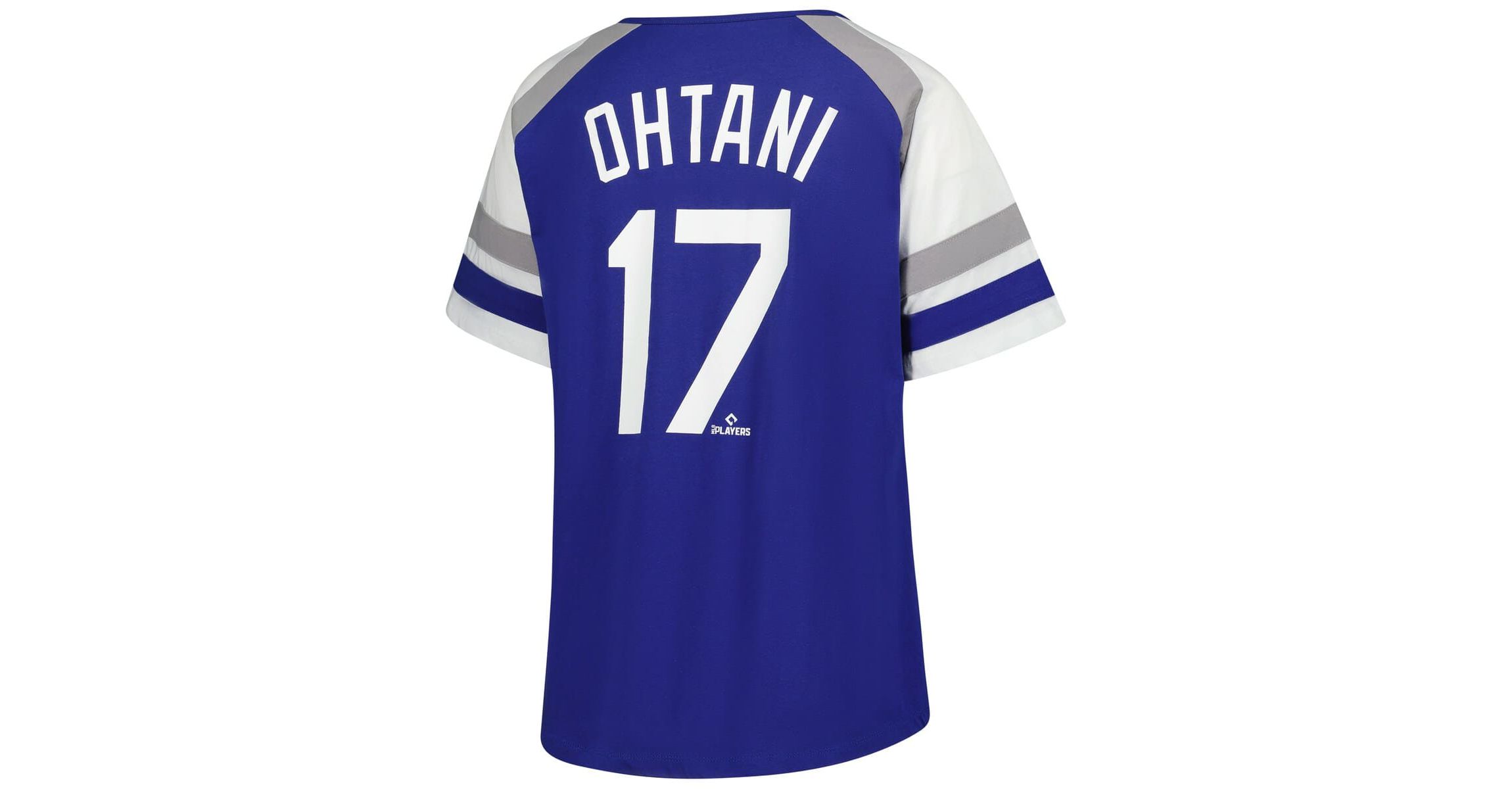 MLB Shohei Ohtani Los Angeles Dodgers Plus Size Name & Number Raglan T-Shirt