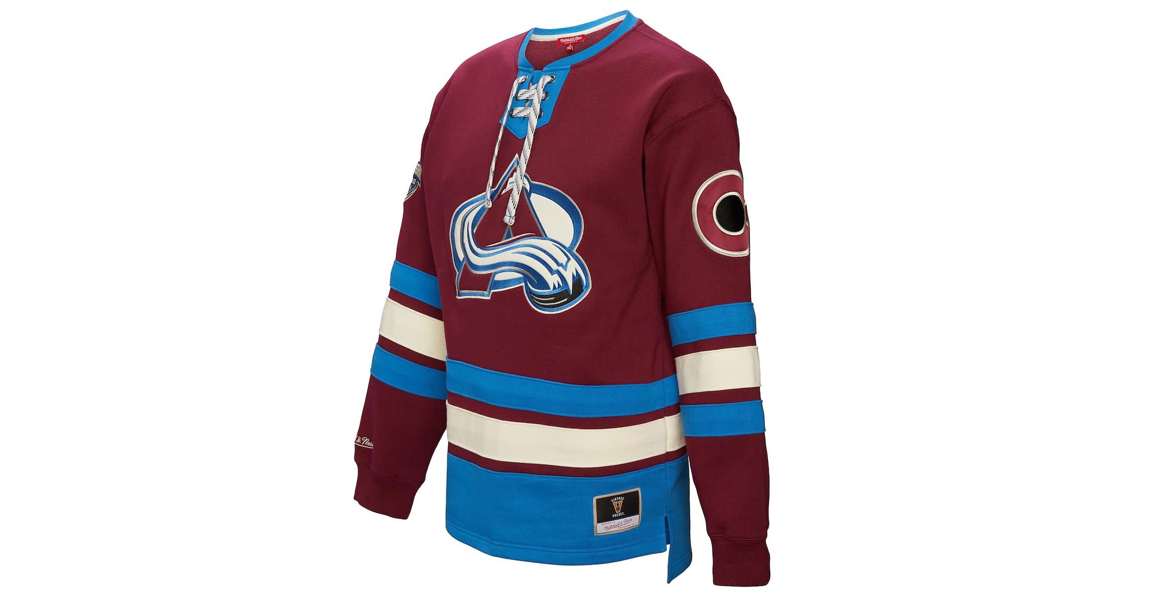 NHL Colorado Avalanche Lace-Up Pullover Sweatshirt