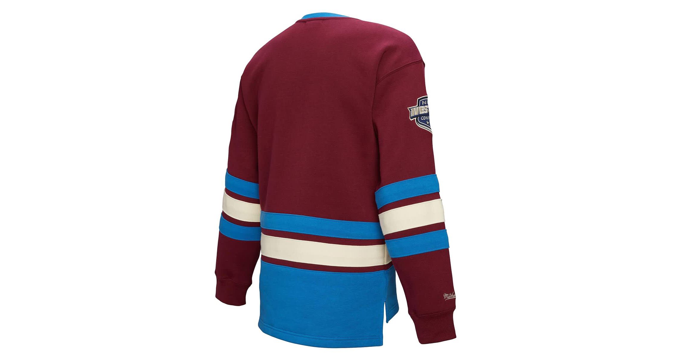 NHL Colorado Avalanche Lace-Up Pullover Sweatshirt