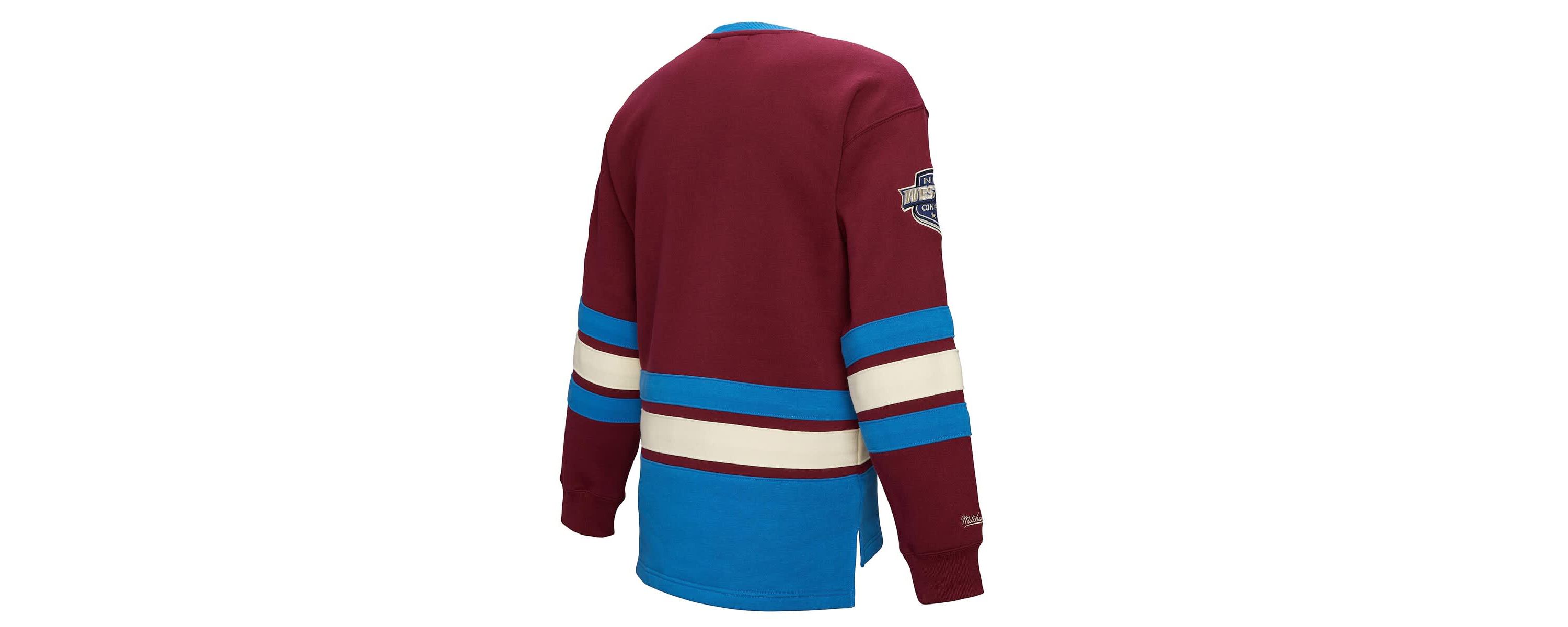 NHL Colorado Avalanche Lace-Up Pullover Sweatshirt