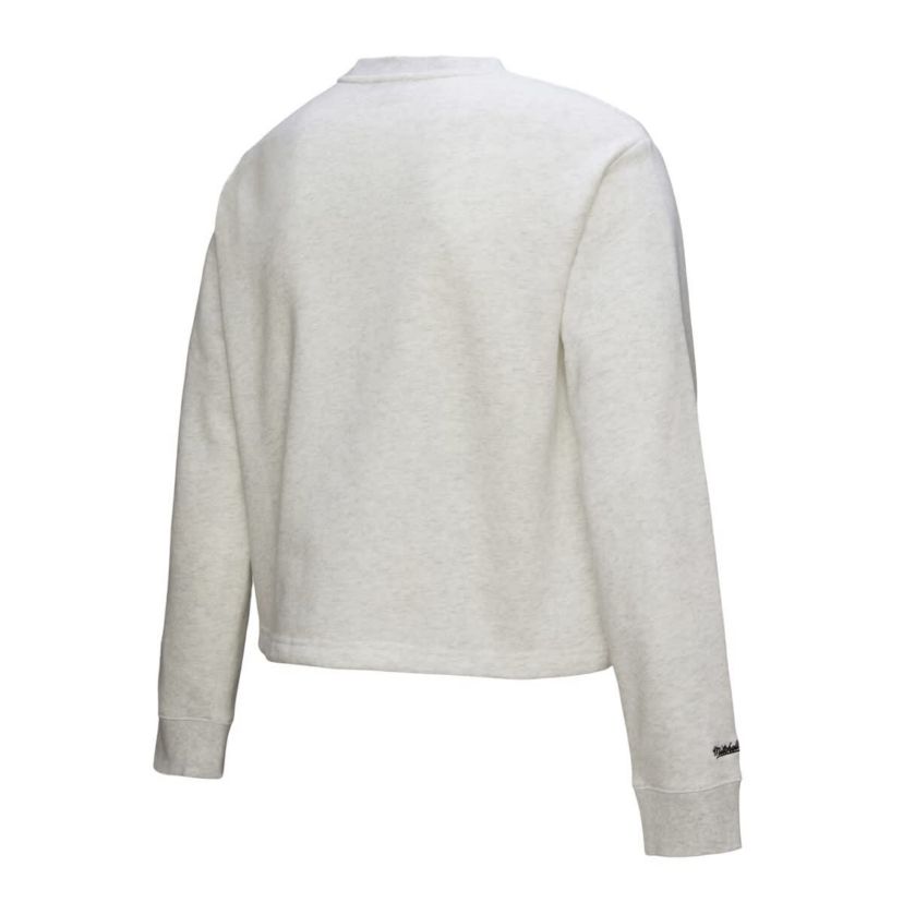 MLB Los Angeles Dodgers Cropped Toggle Pullover Sweatshirt