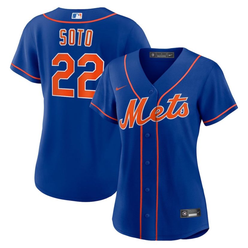 MLB Nike Juan Soto New York Mets Alternate Replica Baseball Jersey