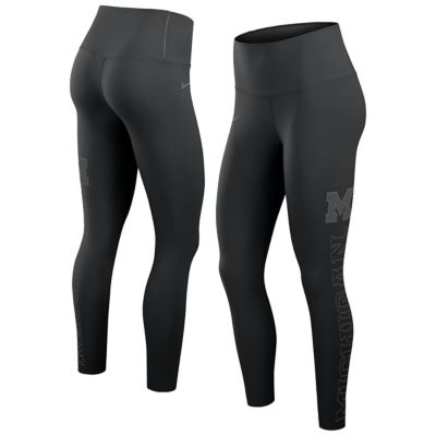 NCAA Nike Michigan Wolverines Zenvy Performance Leggings