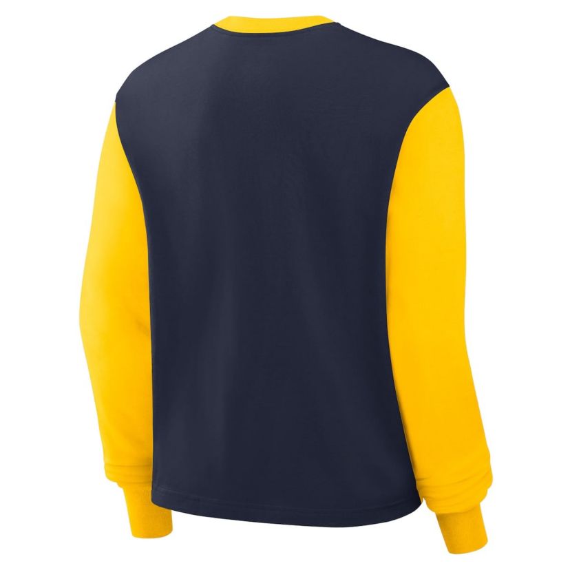 NCAA Nike NCAA Michigan Wolverines Boxy Long Sleeve T-Shirt