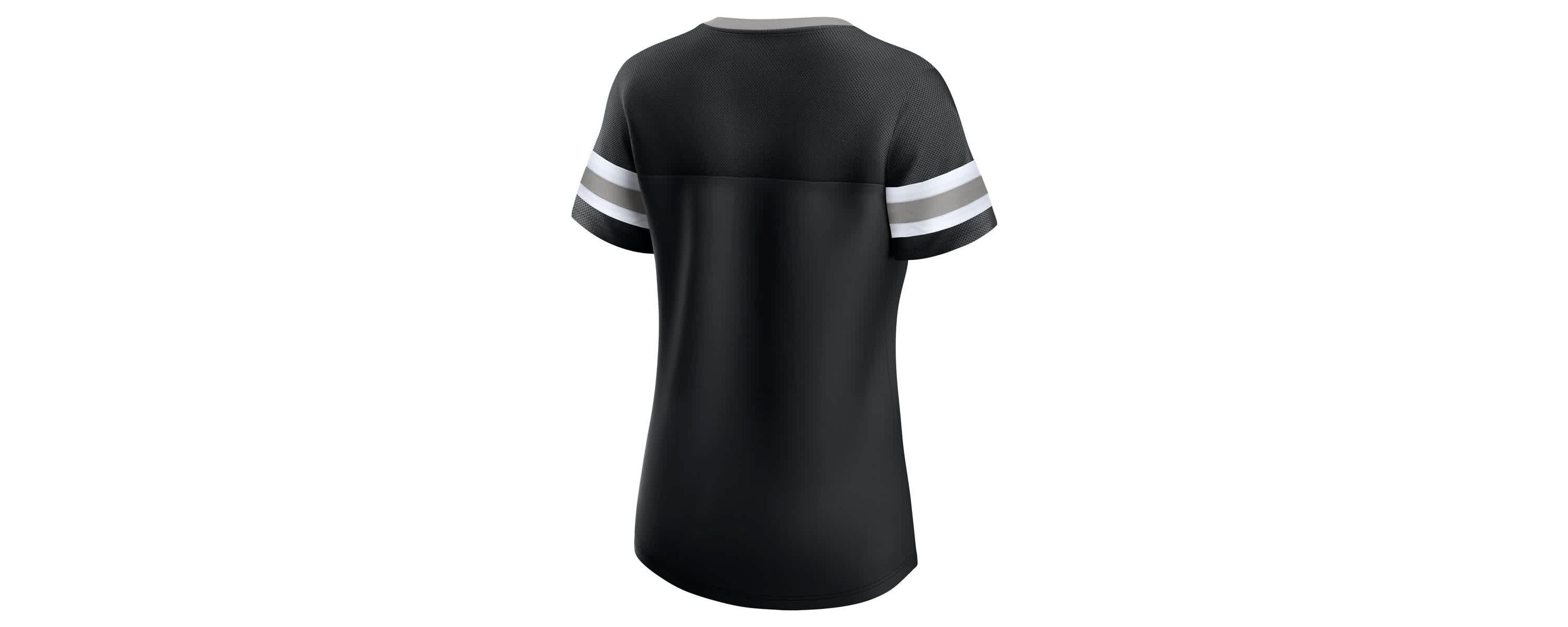 NHL Fanatics Los Angeles Kings Iconic Athena Lace-Up T-Shirt