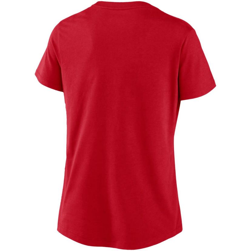 MLB Nike Washington Nationals Local Team Tri-Blend V-Neck T-Shirt