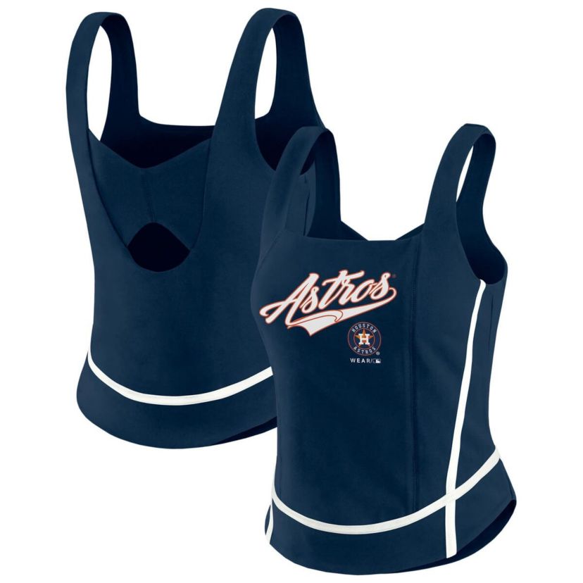 MLB Houston Astros Square Neck Tank Top