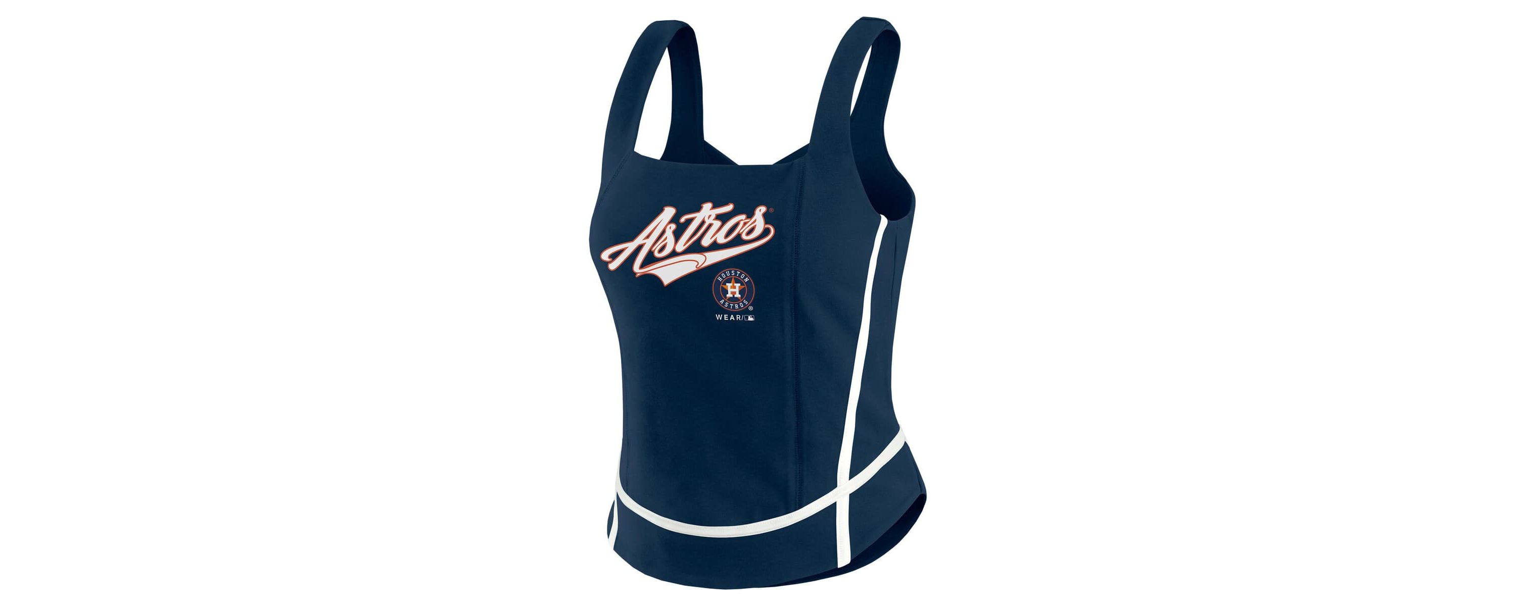 MLB Houston Astros Square Neck Tank Top