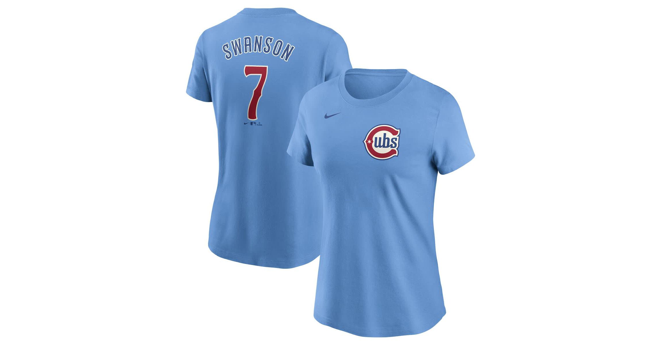 MLB Nike Dansby Swanson Baby Chicago Cubs Fuse Name & Number T-Shirt