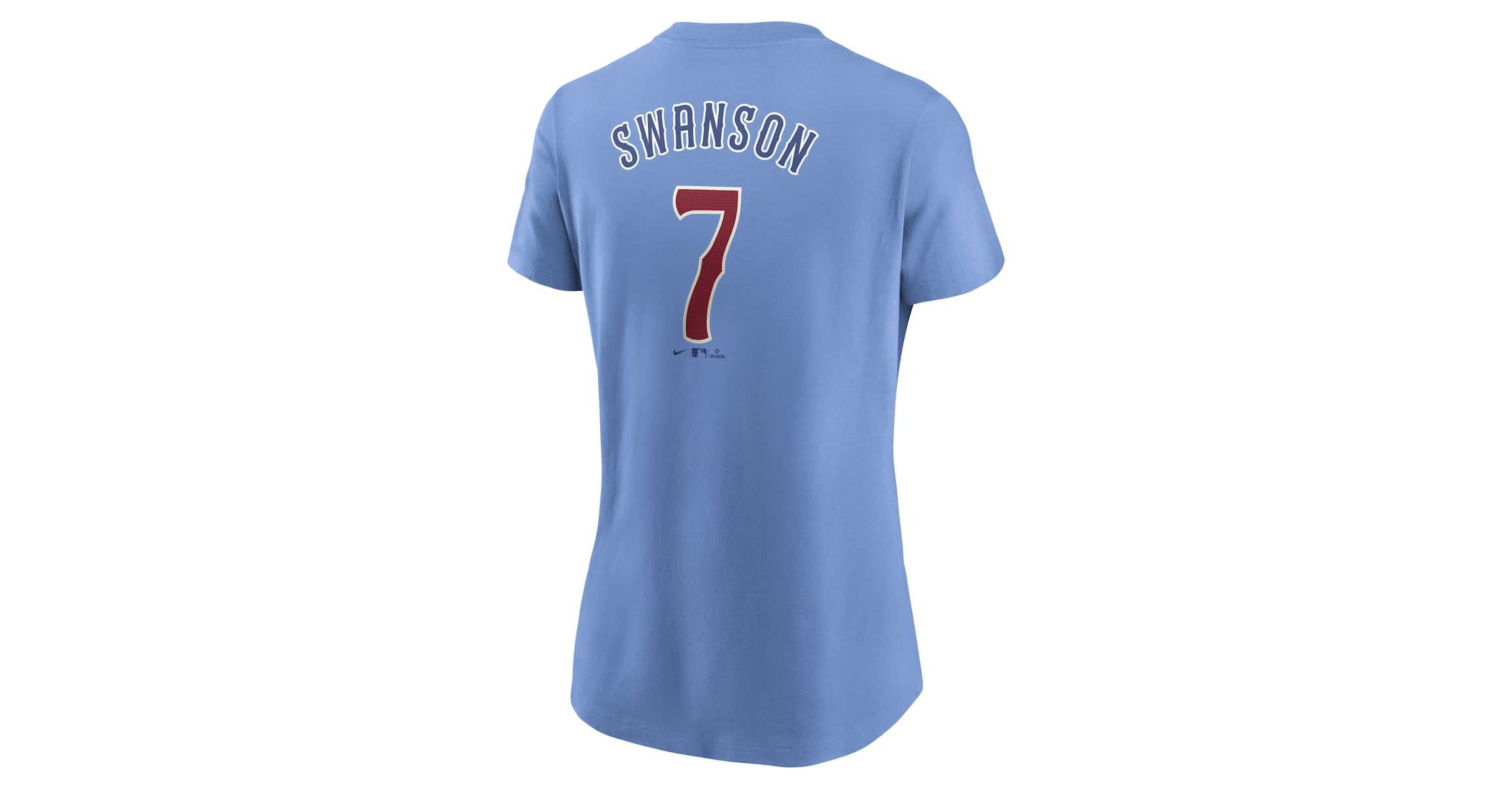 MLB Nike Dansby Swanson Baby Chicago Cubs Fuse Name & Number T-Shirt
