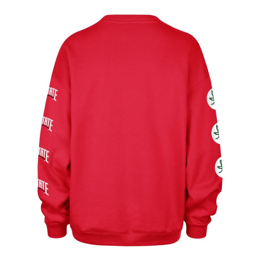 NCAA Ohio State Buckeyes Go Big Oversized Pullover Sweatshirt