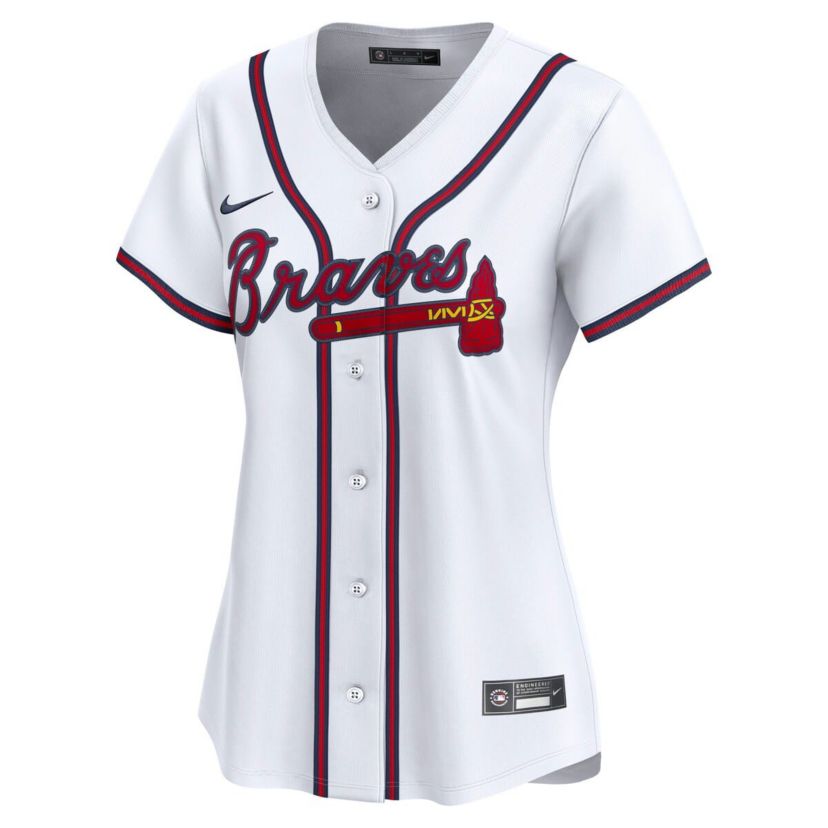 MLB Nike Ozzie Albies Atlanta Braves Home Limited Player Jersey