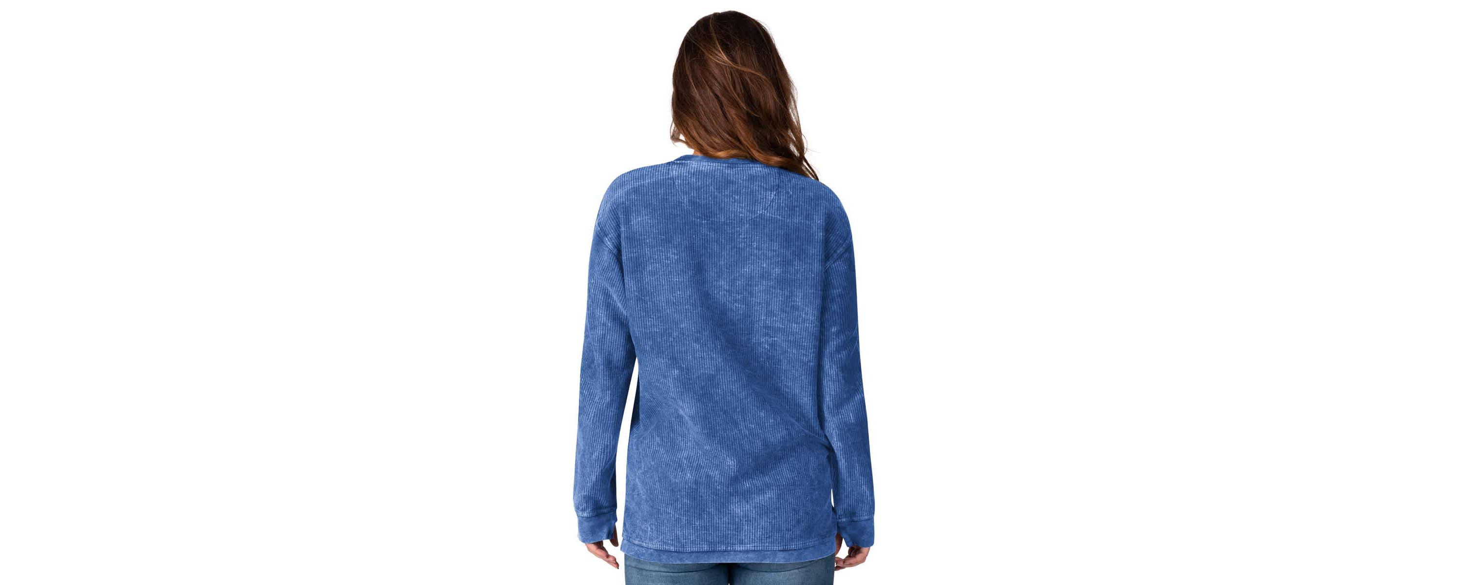 MLB Texas Rangers Comfy Cord Pullover Sweatshirt