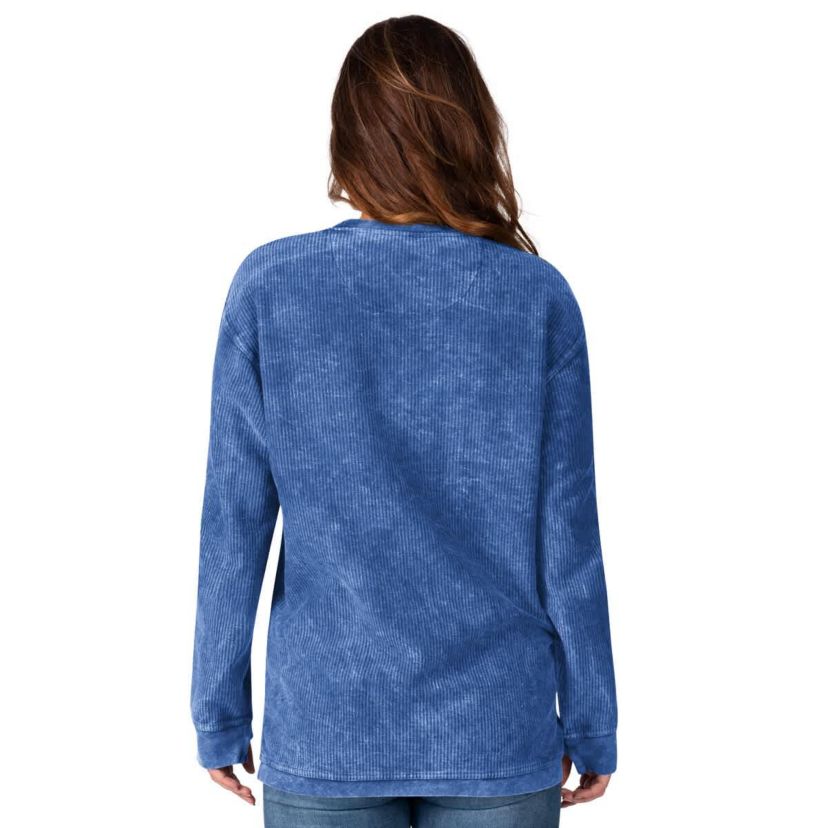 MLB Texas Rangers Comfy Cord Pullover Sweatshirt