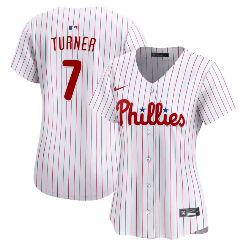 MLB Nike Trea Turner Philadelphia Phillies Home Limited Player Jersey