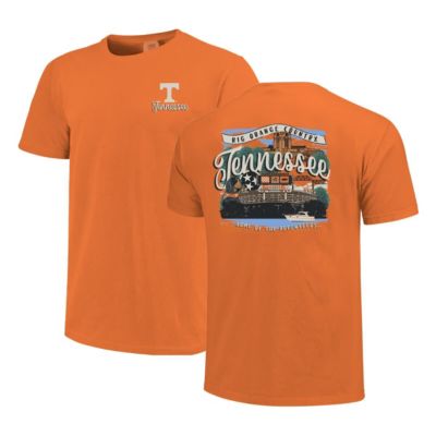 Image One Women's NCAA Tennessee Tennessee Volunteers Campus Scene Drawing Script T-Shirt