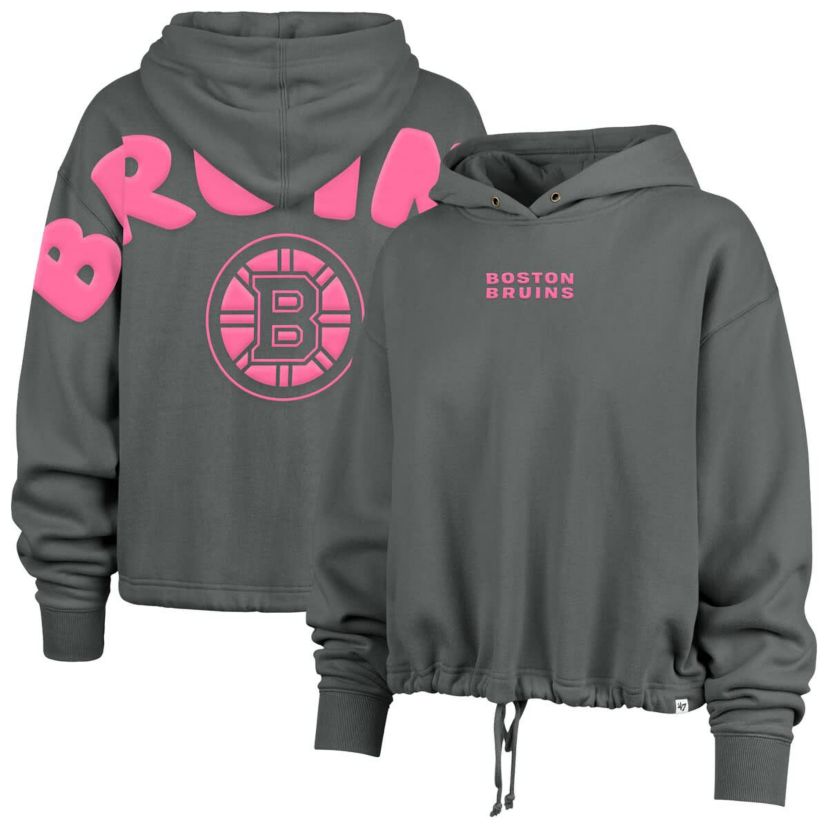 NHL Bright Side Venice Cropped Pullover Hoodie