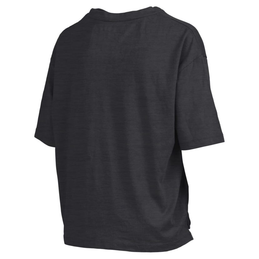 NCAA Ohio State Buckeyes Nelson Arch Over Logo Waist Length Oversized Slub T-Shirt