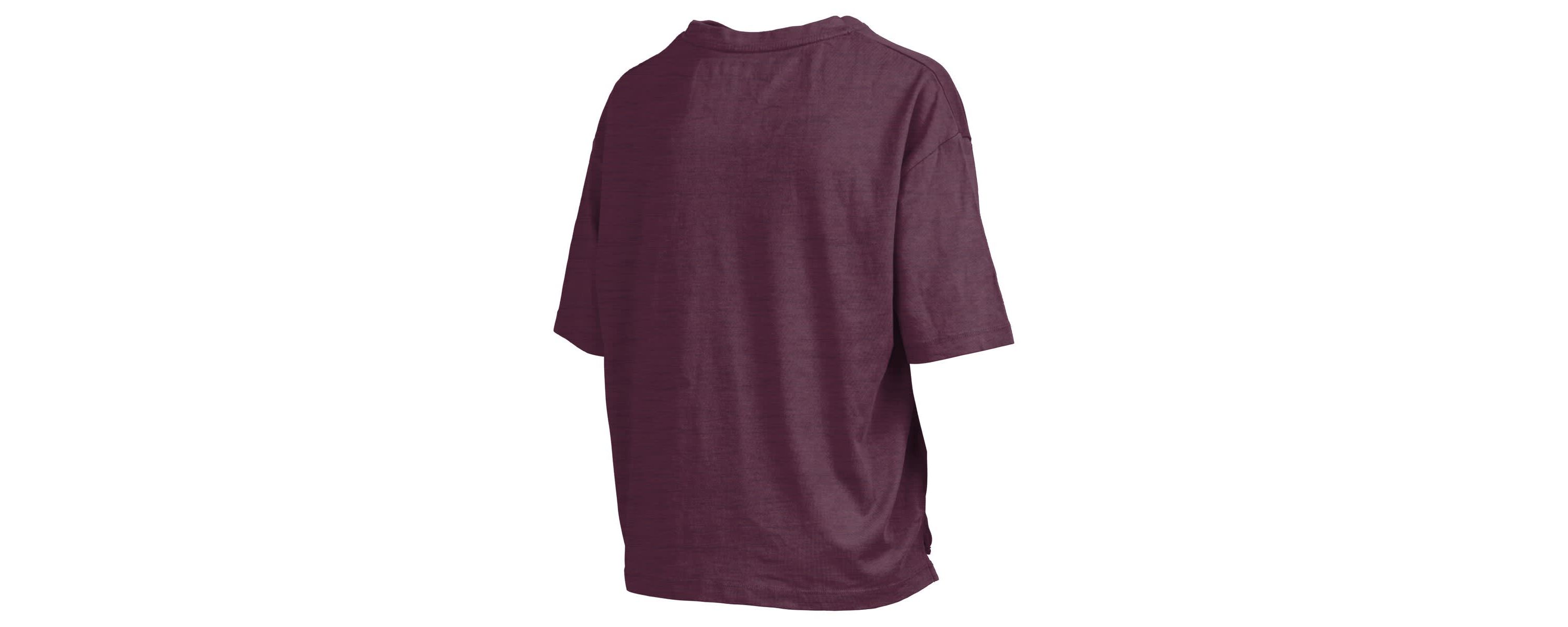 NCAA Texas A&M Aggies Nelson Arch Over Logo Waist Length Oversized Slub T-Shirt