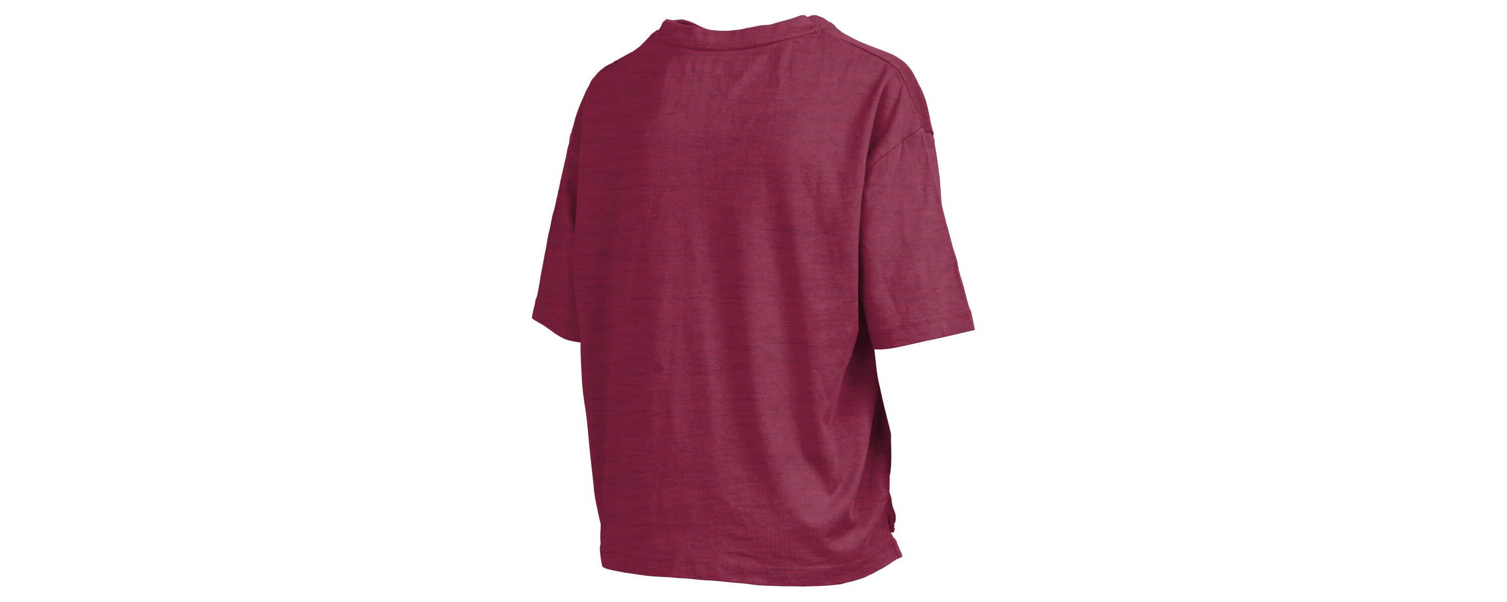 NCAA South Carolina Gamecocks Nelson Arch Over Logo Waist Length Oversized Slub T-Shirt