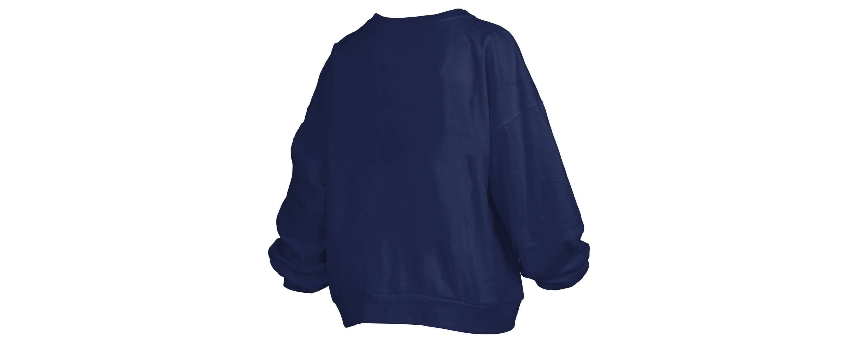 NCAA Auburn Tigers Janise Arch Over Logo Waist Length Oversized Pullover Sweatshirt