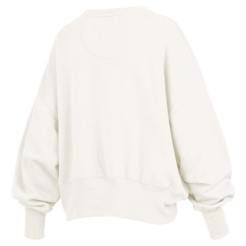NCAA Michigan Wolverines Oversized Chelsea Waist Length Pullover Sweatshirt
