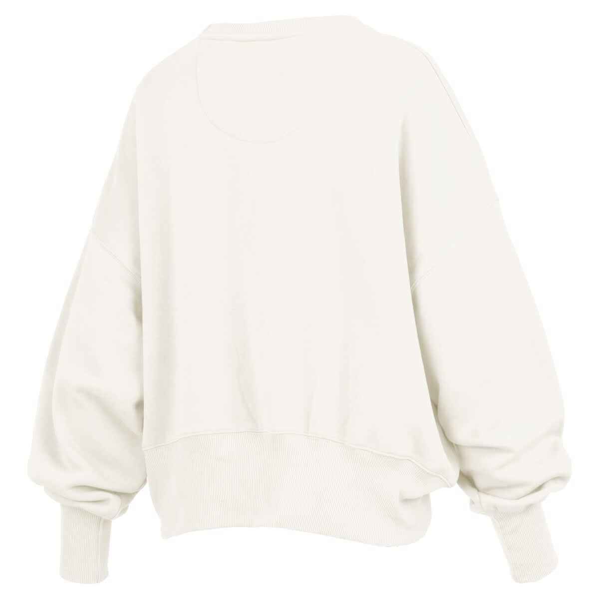 NCAA North Carolina Tar Heels Oversized Chelsea Waist Length Pullover Sweatshirt