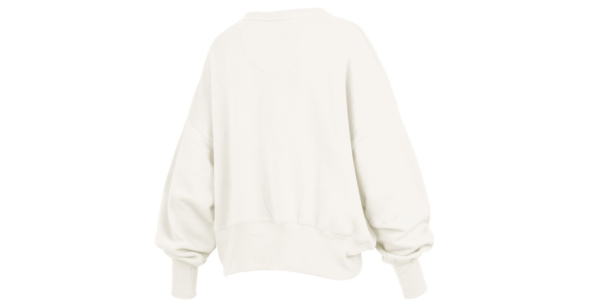 NCAA North Carolina Tar Heels Oversized Chelsea Waist Length Pullover Sweatshirt