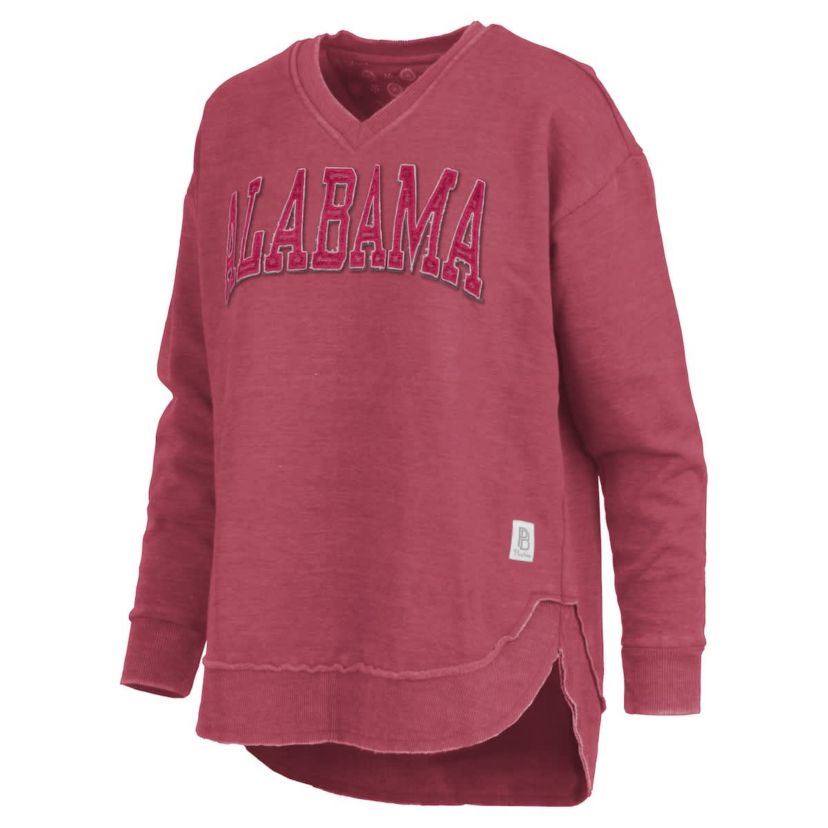 Alabama Crimson Tide NCAA Alabama Tide Westin Poncho V-Neck Pullover Sweatshirt