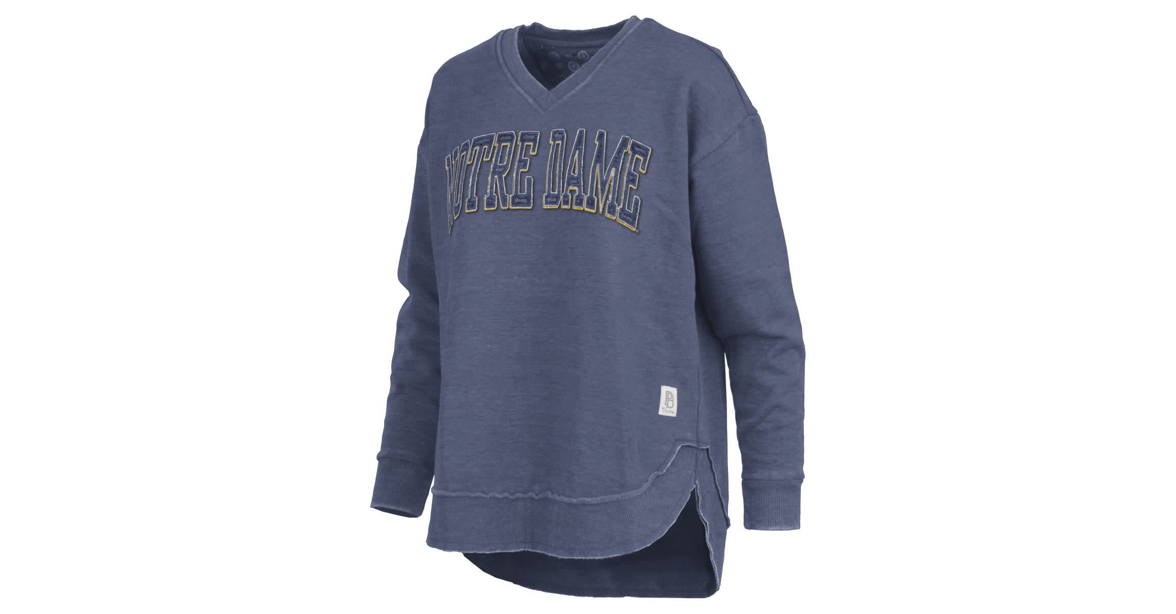 NCAA Notre Dame Fighting Irish Westin Poncho V-Neck Pullover Sweatshirt